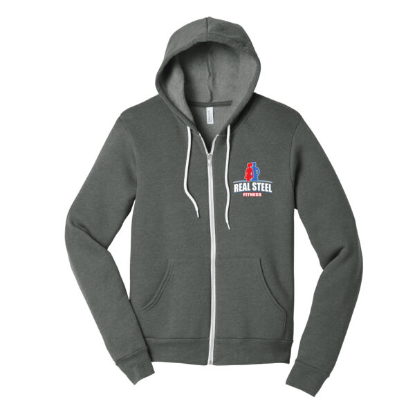 Unisex Full-Zip Hoodie (Graffiti Logo) Thumbnail
